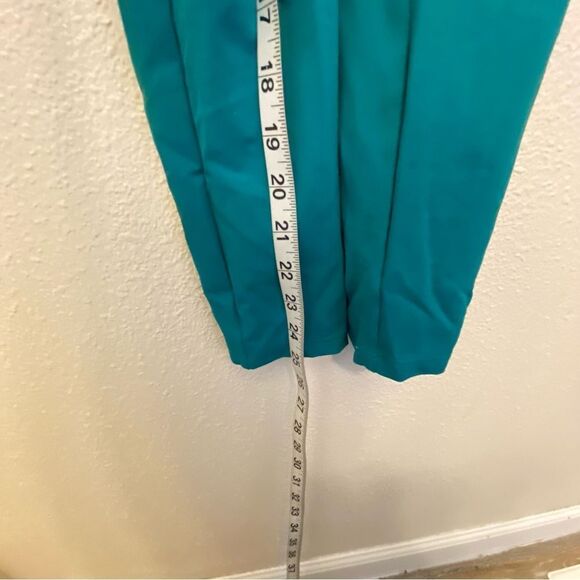 WEISSMAN Dance Costume ICON MT12258 teal blue unitard XLC-Extra large child - Picture 6 of 9